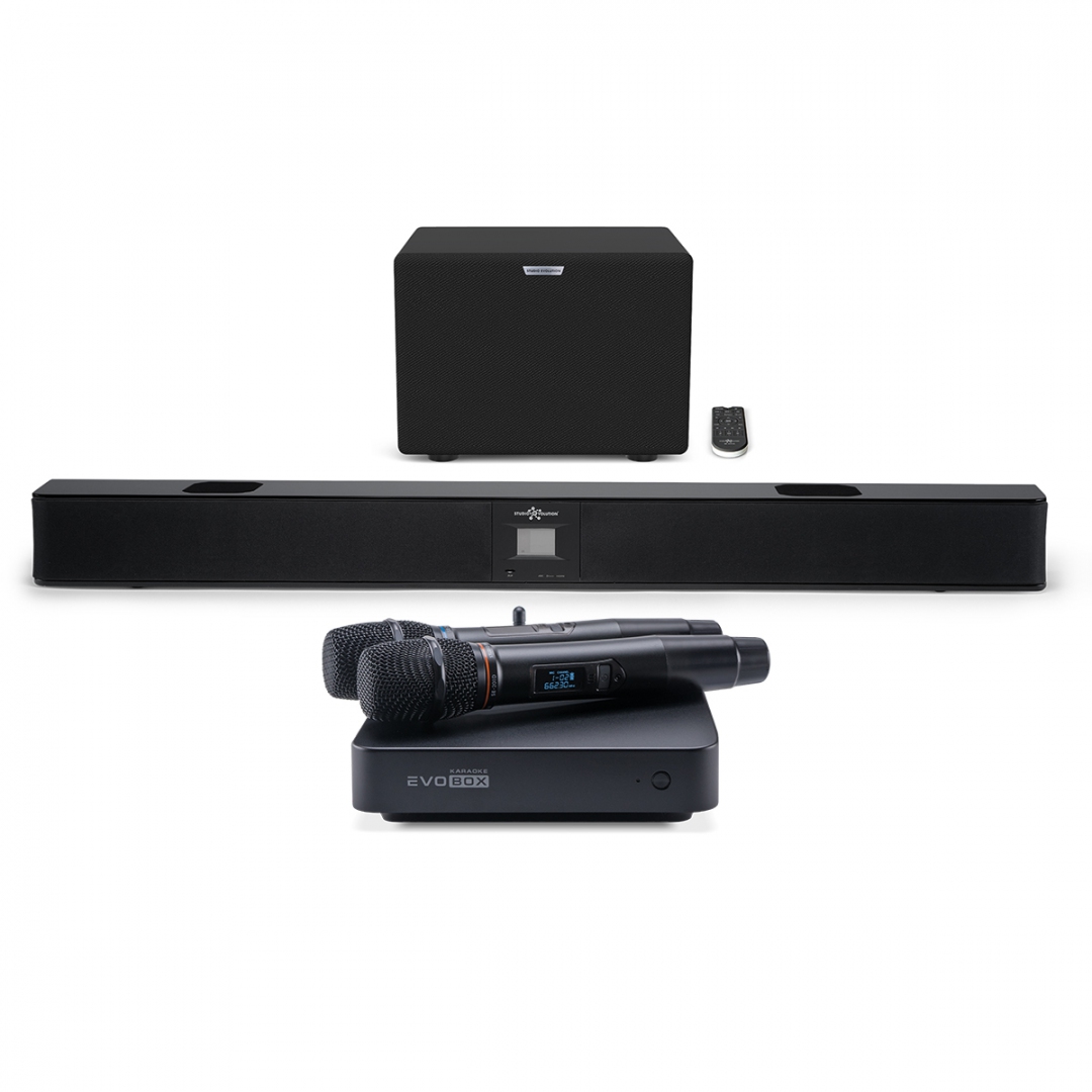 караоке-комплект EVOBOX Plus + EvoSound Bar (саундбар с караоке) в Саратове