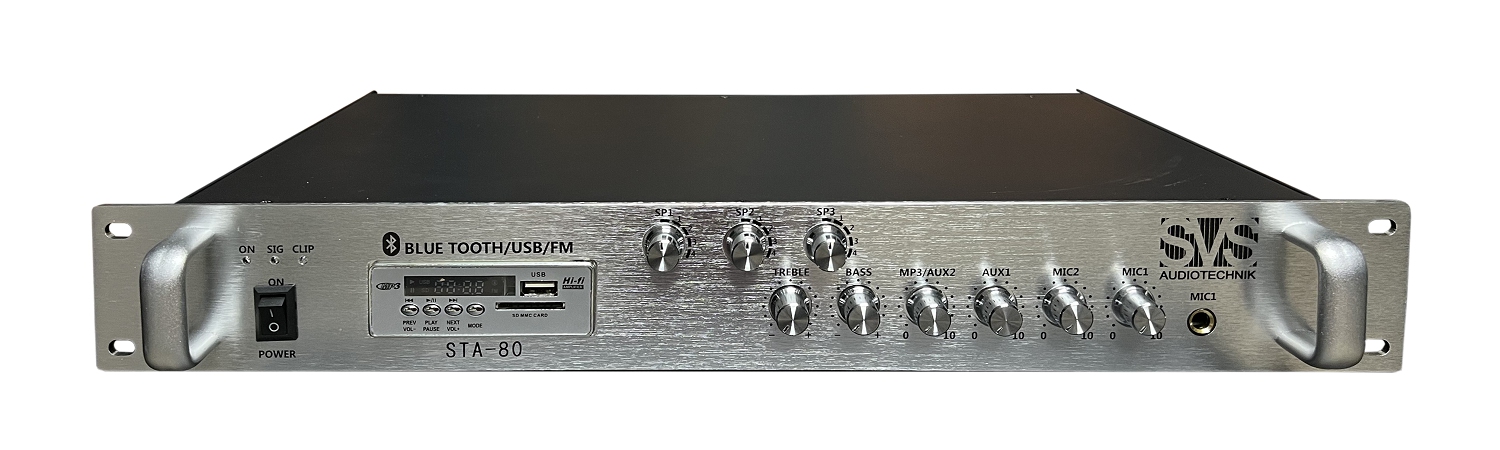 SVS Audiotechnik STA-80 Микшер-усилитель для систем Public Address в Саратове