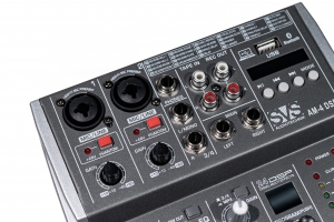 SVS Audiotechnik mixers AM-4 DSP Аналоговый микшерный пульт, 4-канала в Саратове